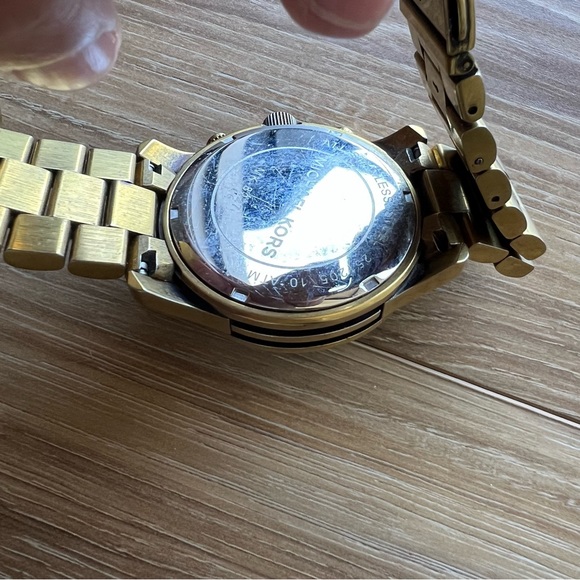 Michael Kors Gold Big Face Watch - Women’s Sizing - Picture 8 of 8